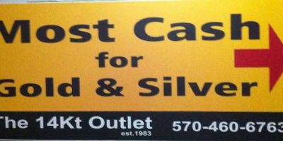The 14kt Outlet's Most Cash for Gold & SIlver, Engraving, Custom Jewelry