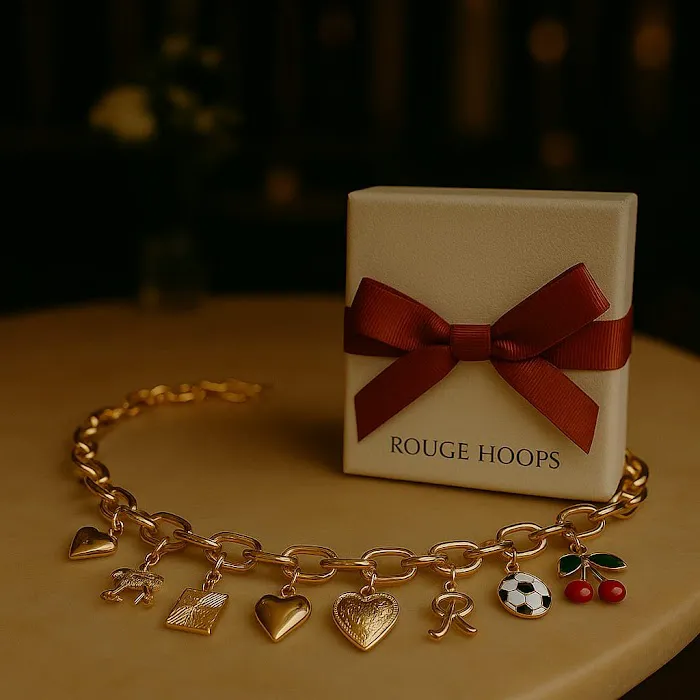 Rouge Hoops -Earrings 4
