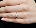 Discover the Elegance of Rose Gold Engagement Rings with Halo Settings